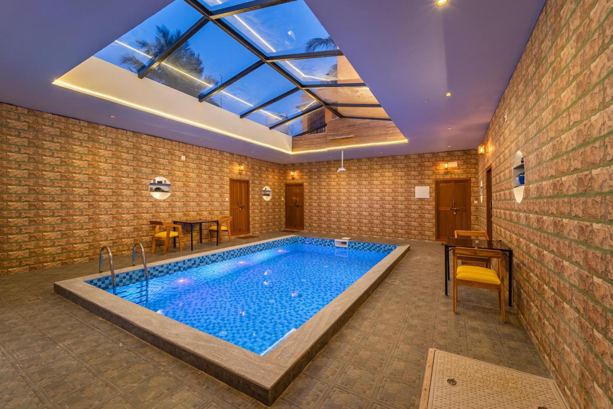 Teak Leaf Gateway Villa With Swimming Pool Indoor Games Kālapettai Zewnętrze zdjęcie